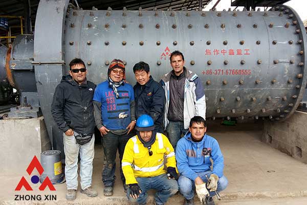 En perú planta de trituración y molienda de mina de cobre