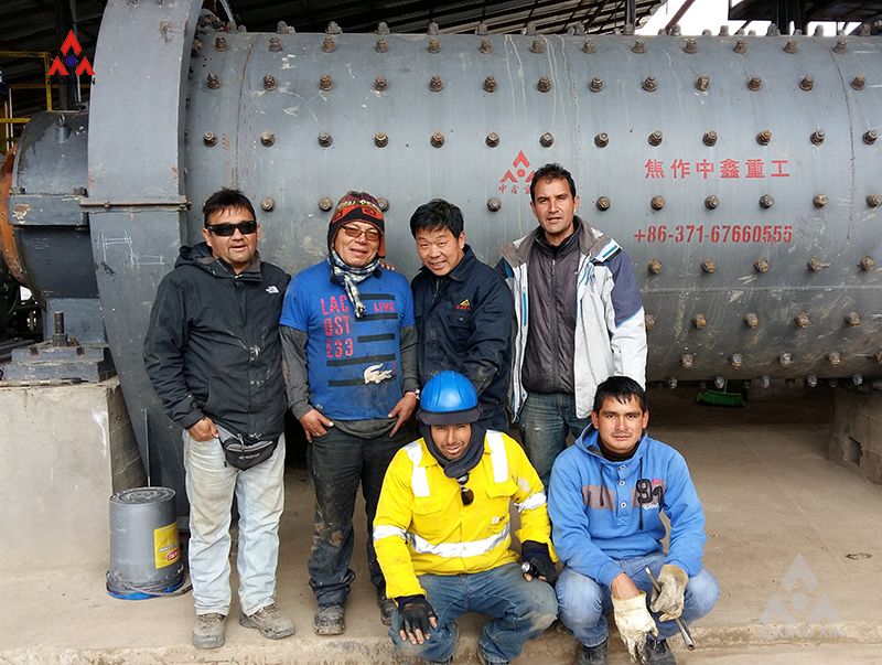 En perú planta de trituración y molienda de mina de cobre