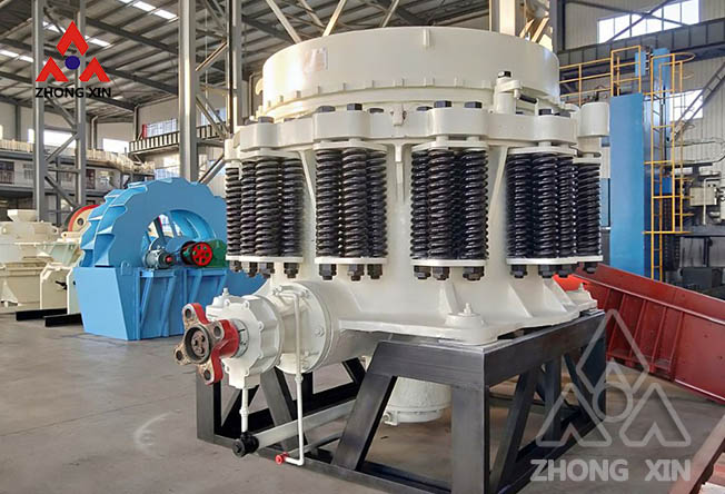 Trituradora de cono de Zhongxin se vendió a Zhejiang otra vez