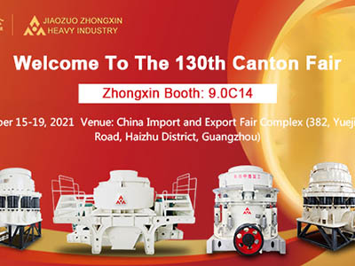 Bienvenido al stand de Zhongxin Heavy Industry en la 130a Feria de Cantón