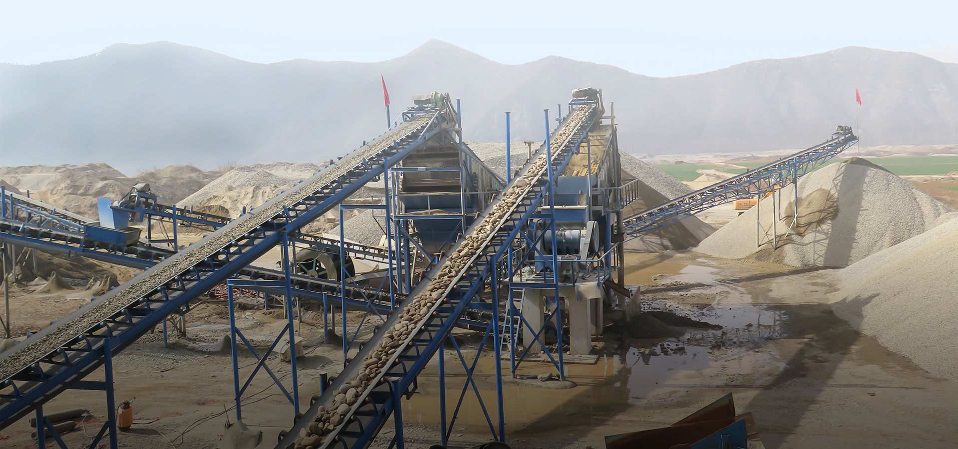 Planta de Trituración de Mineral de Hierro de 300 TPH