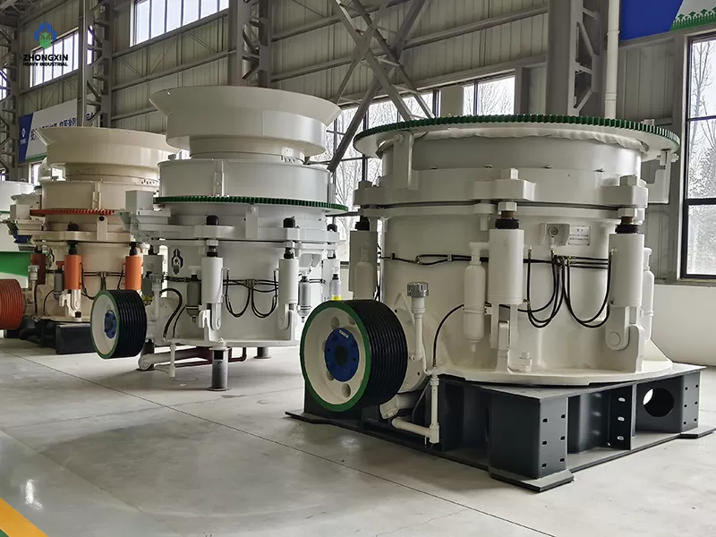 Instalaciones modernas de fabricación de trituradoras de cono para exportación