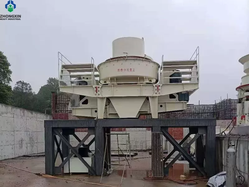 Planta de trituracion de piedra caliza con maquina fabricadora de arena VSI