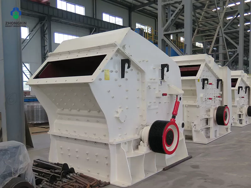 Trituradora de impacto serie PF terminada en taller de Zhongxin Heavy Industry