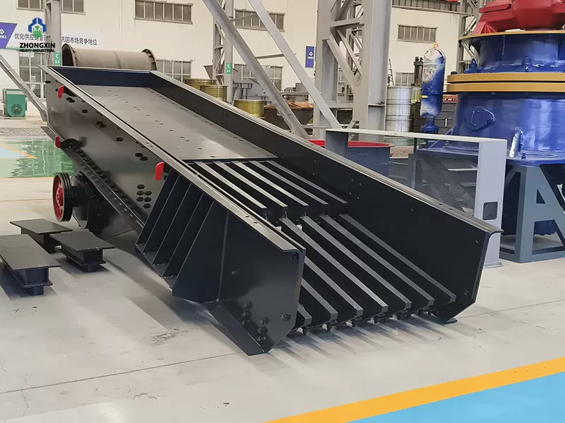 Alimentador Vibratorio Serie ZSWT para planta de trituración de piedra