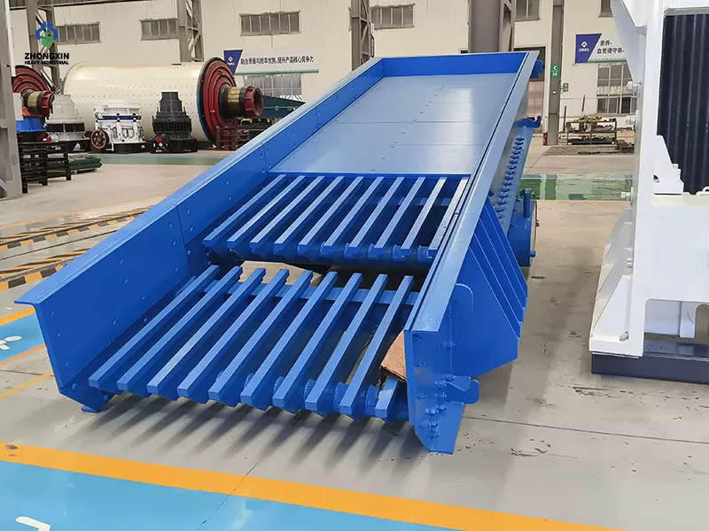 Alimentador Vibratorio Serie ZSWT para procesamiento de minerales