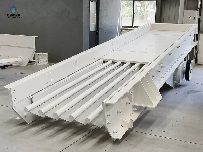 Equipo alimentador vibratorio ZSW para trituradora de mandíbula