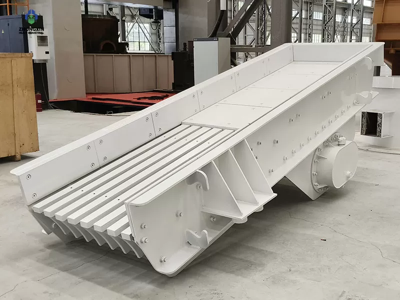 Equipo de alimentación vibratoria ZSW para procesamiento de minerales