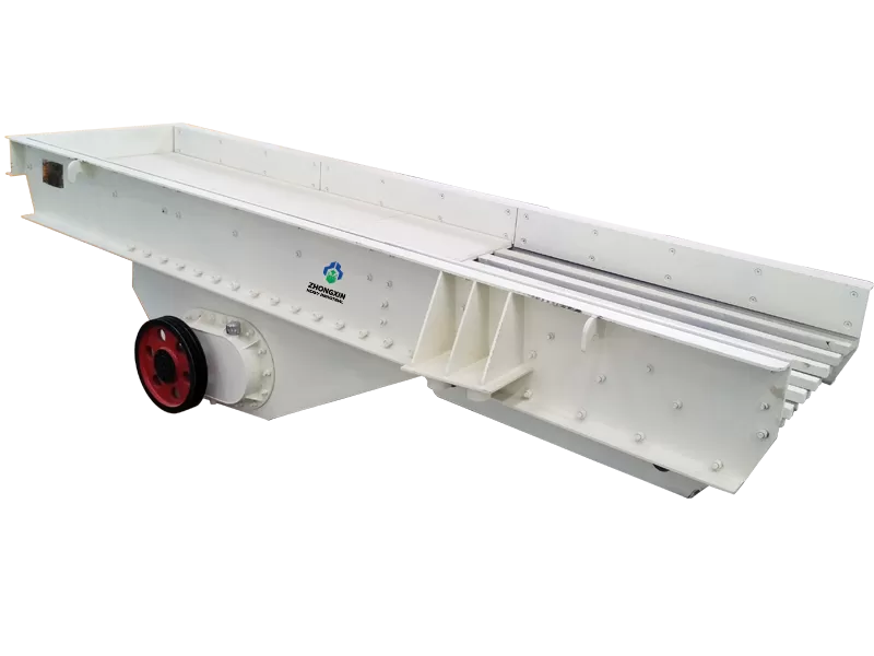 alimentador vibratorio para mineral de hierro y cobre