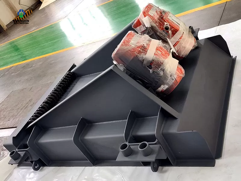 Máquina alimentadora GZT para línea de producción de agregados