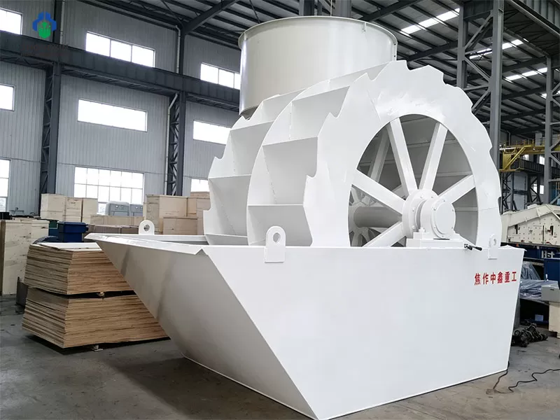 Máquina lavadora de arena de alta resistencia para minería