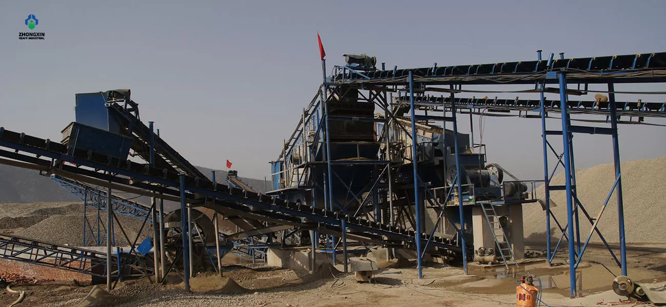 350 TPH High-Yield Pebble Crushing and Sand Washing Production Line(Image1) 350 TPH High-Yield Pebble Crushing and Sand Washing Production Line(Image1)