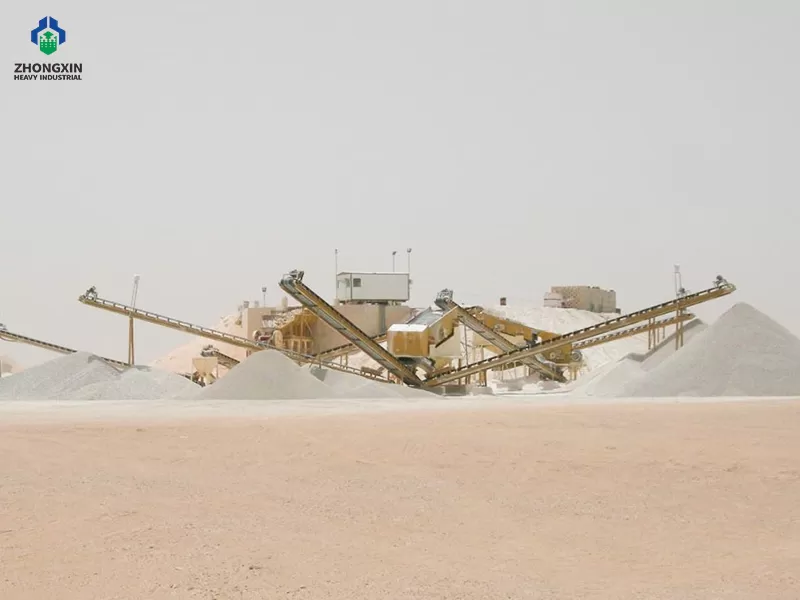 Planta de Chancado de Granito de 350 TPH en Perú
