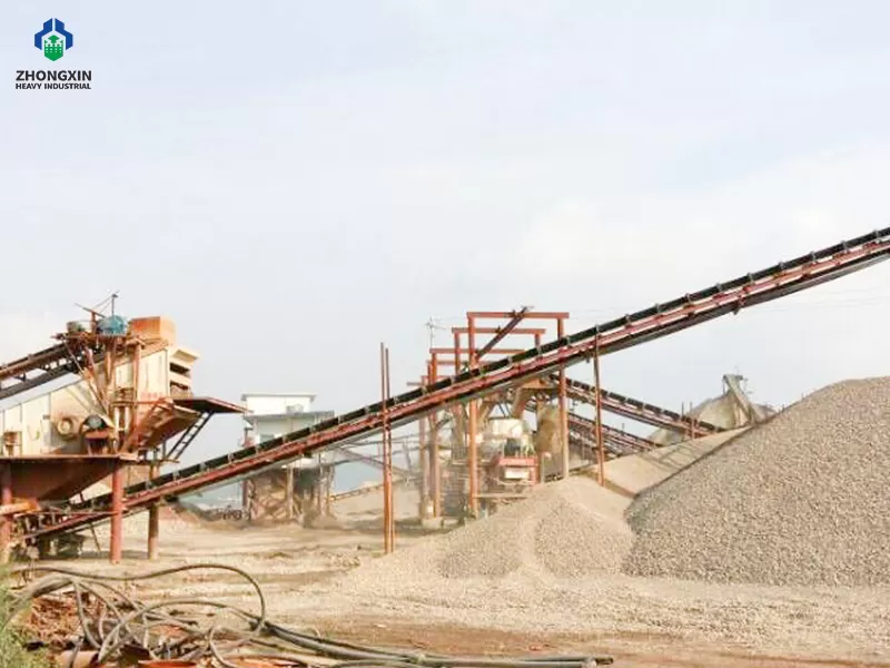 Planta de Chancado de Granito de 350 TPH en Perú