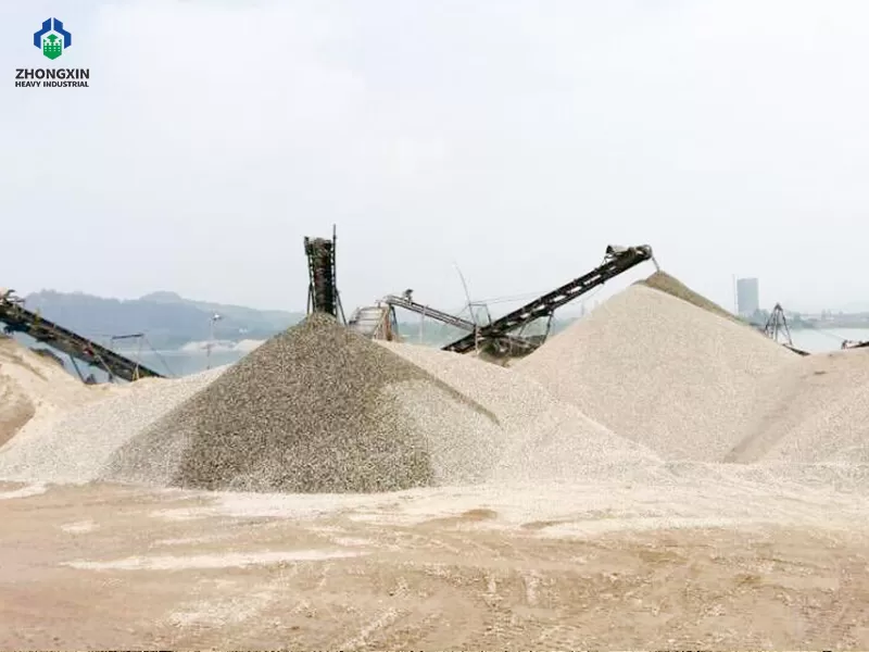 Planta de Chancado de Granito de 350 TPH en Perú