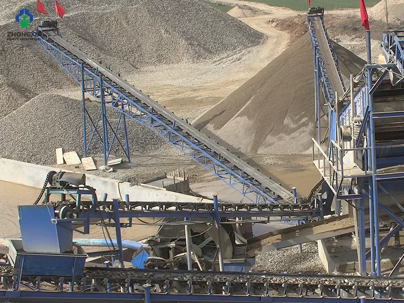 Planta de Chancado de Canto Rodado de 250 TPH