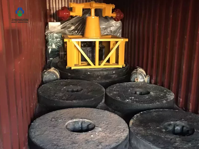 Molino de pan para oro embalado para envío internacional