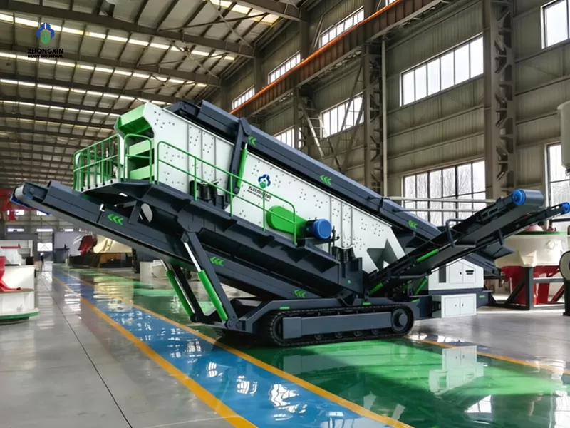 Trituradora de orugas de alta eficiencia fabricada por Zhongxin Heavy Industry