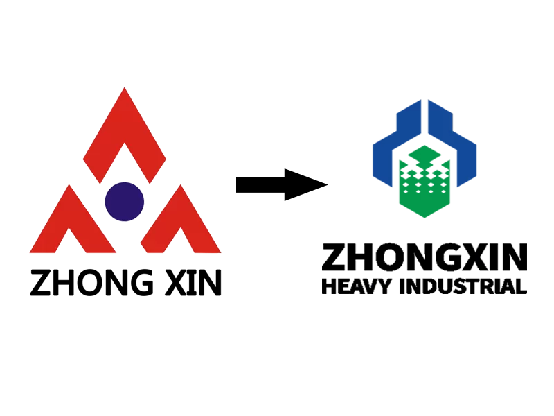 Anuncio oficial: Jiaozuo Zhongxin Heavy Industry lanza una renovación de marca y un nuevo logotipo.