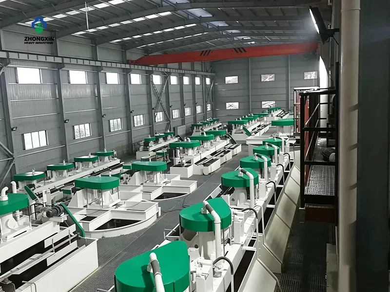 Máquinas de flotación para minería de cobre ensambladas en fábrica
