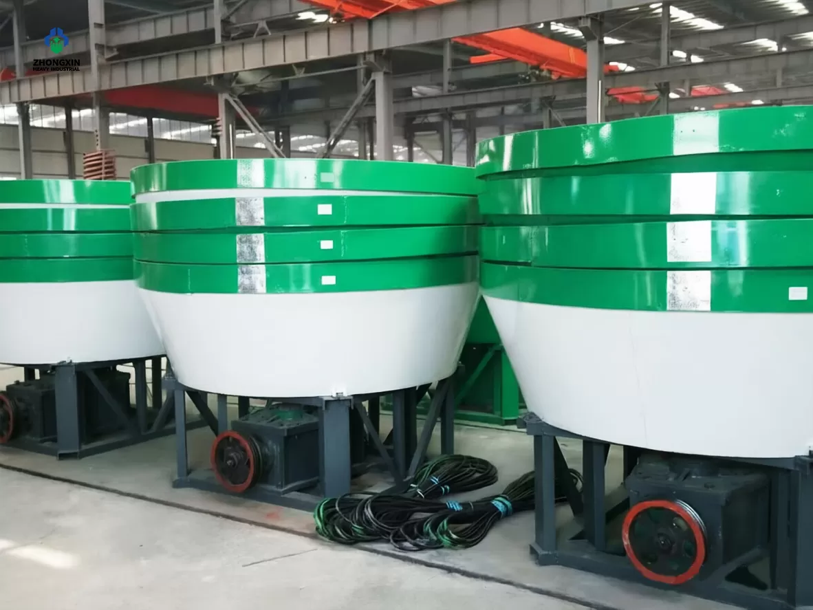 Molino de pan para procesamiento de mineral aurífero en fábrica