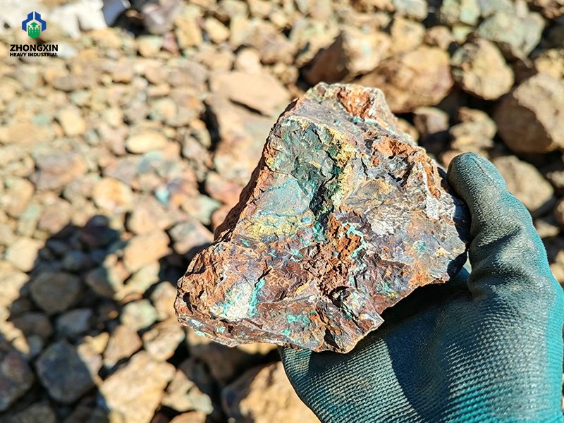 Planta de concentración de cobre para procesamiento de mineral oxidado