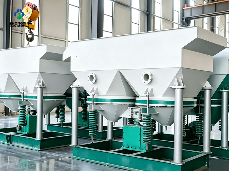 Equipo Jig Concentrator industrial fabricado por fabricante de maquinaria minera