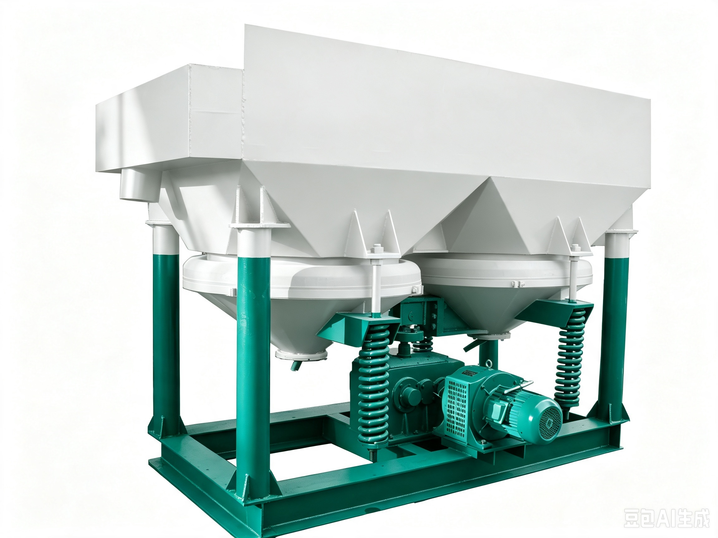 Concentrador Jig industrial para separación gravimétrica de minerales