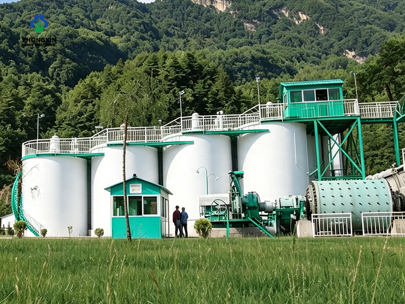Espesador de lodos en planta de beneficio de minerales