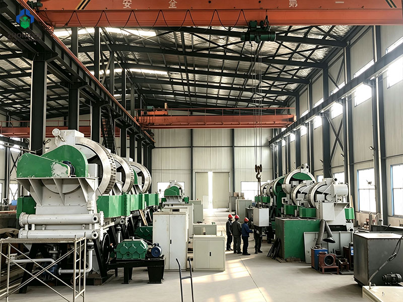 Separador magnético en húmedo con anillo vertical para minería