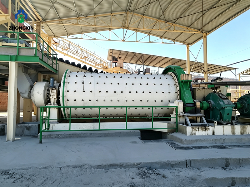 Molino de bolas industrial con circuito cerrado para molienda de roca dura y liberación de oro