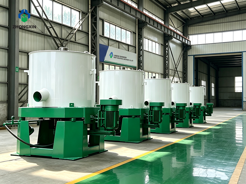 Línea de producción y control de calidad para concentradores gravimétricos mineros de oro