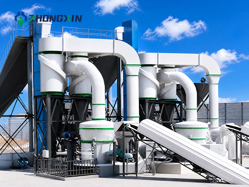 Línea automatizada de molienda y clasificación de polvo con molino vertical VRM