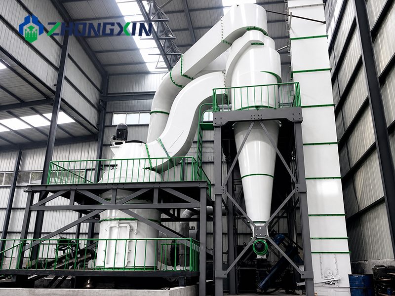 Sistema integrado separador de polvo serie TS para producción de polvo fino