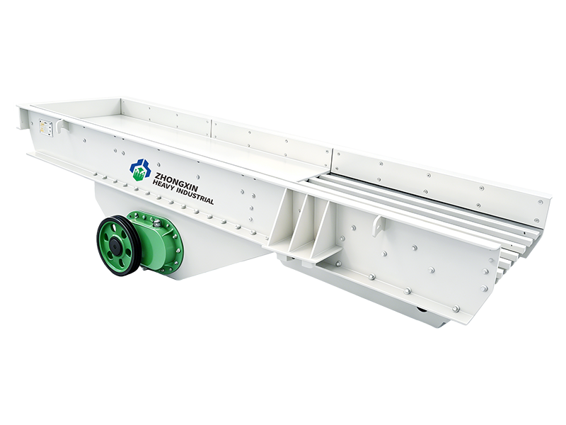 alimentador vibratorio para mineral de hierro y cobre
